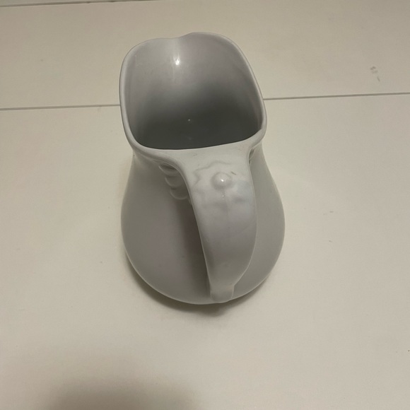 Two’s Company Vintage China 6” Stoneware Creamer Pitcher - Picture 5 of 5